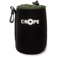 C-Rope Objektivbeutel-Set Neopren (S, M, L) schwarz-oliv