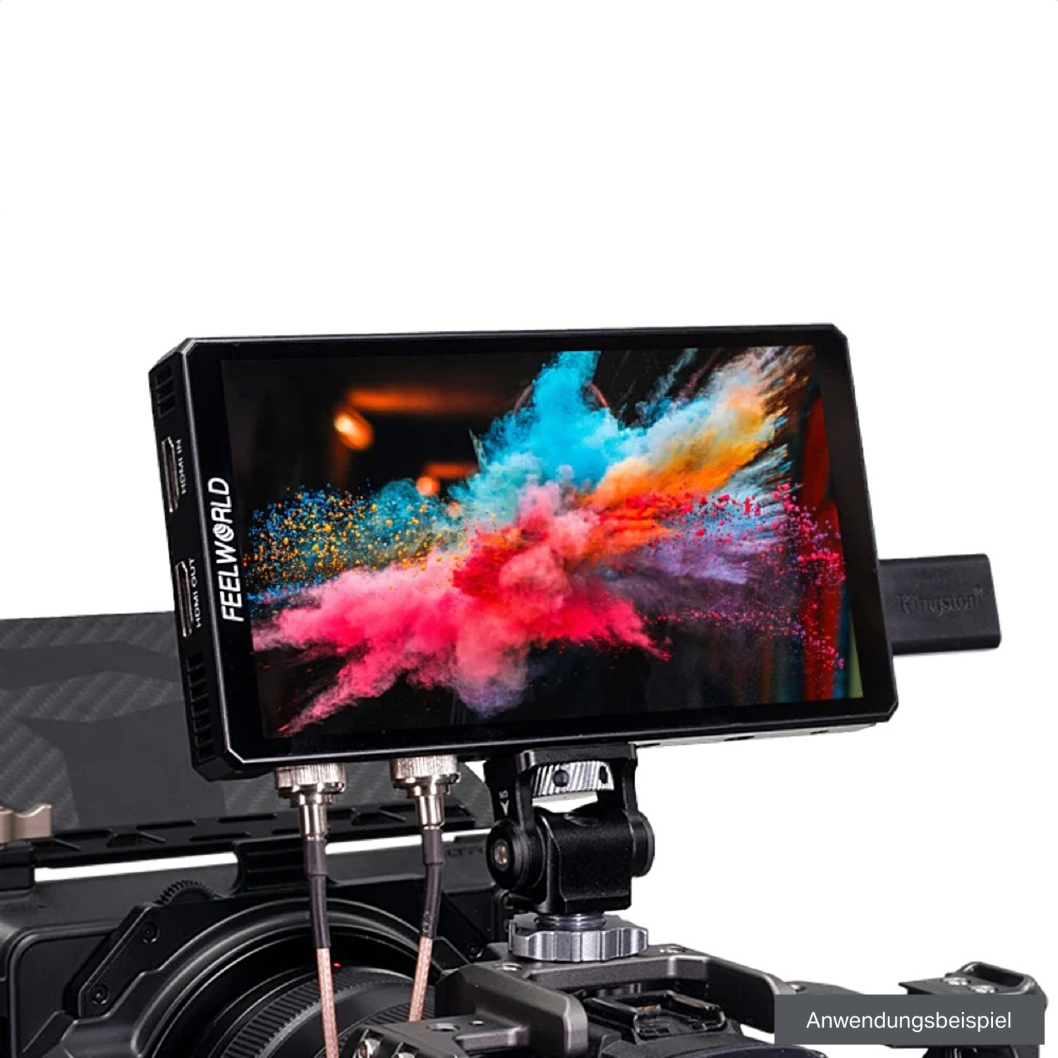 Feelworld Fieldmonitor mit Aufzeichnungsfunktion CUT6S 6"