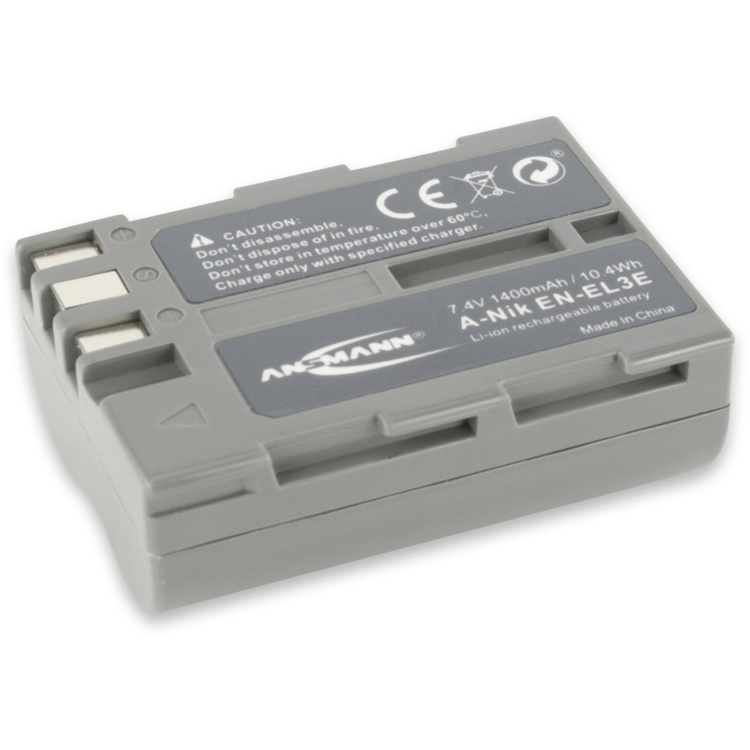 Ansmann Akku EN-EL3e für Nikon D