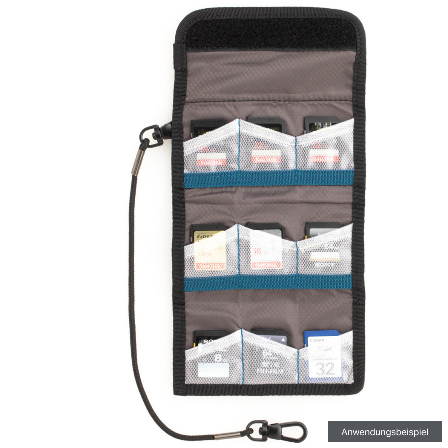 Tenba Tools Speicherkartenetui Reload SD 9 schwarz für SD-Karten