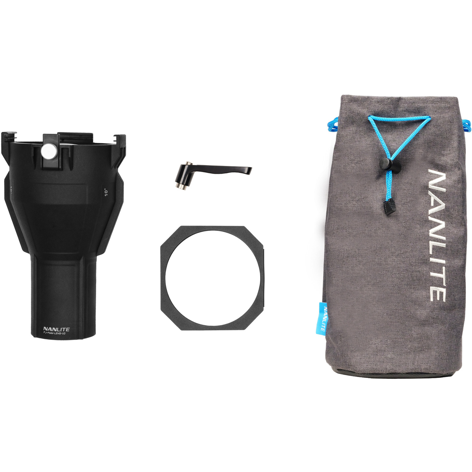 Nanlite Objektiv PJ-FMM-LENS-10 für Projektionsvorsatz PJ-FMM