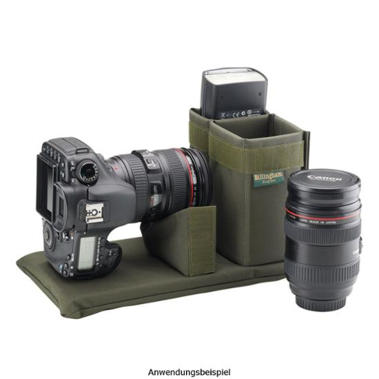 Billingham Kameratasche 207 khaki/schokoladenbraun