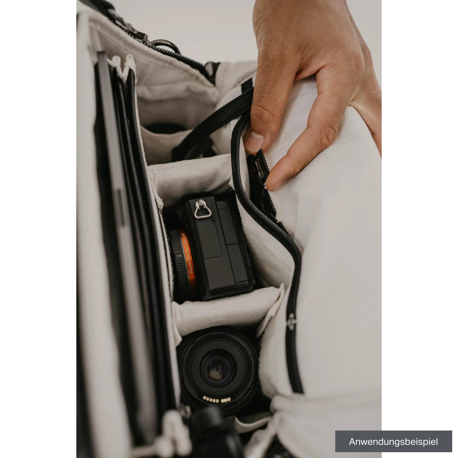 LOULEX Umhängetasche Organizer-Bag 10,1L schwarz