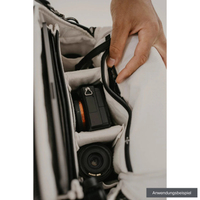 LOULEX Umhängetasche Organizer-Bag 10,1L schwarz