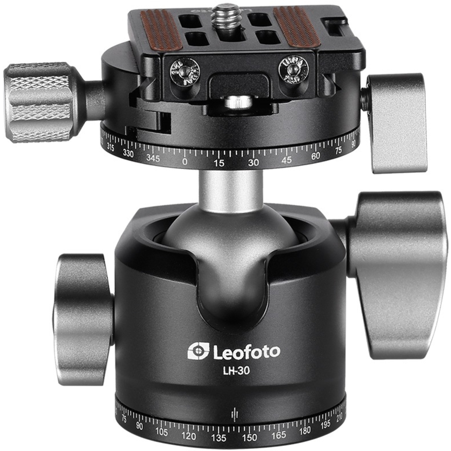 Leofoto Kugelkopf LH-30R mit Schnellwechselplatte NP-50