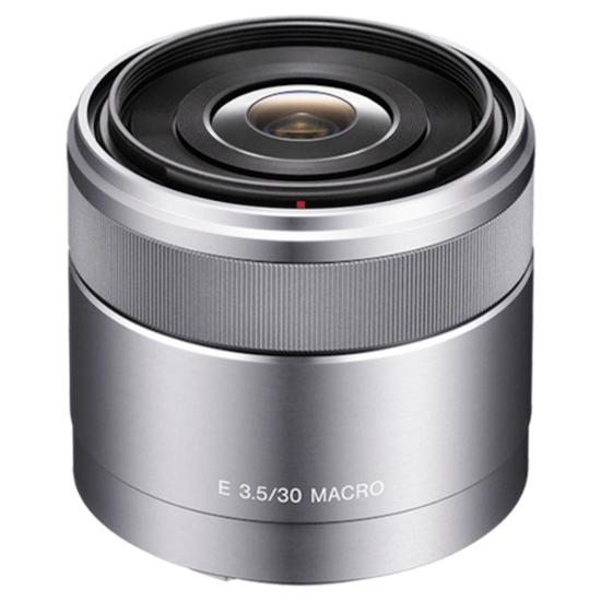 Sony E 30mm F3.5 Makro silber