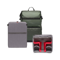 Manfrotto Fotorucksack Street Slim 12L dunkelgrün