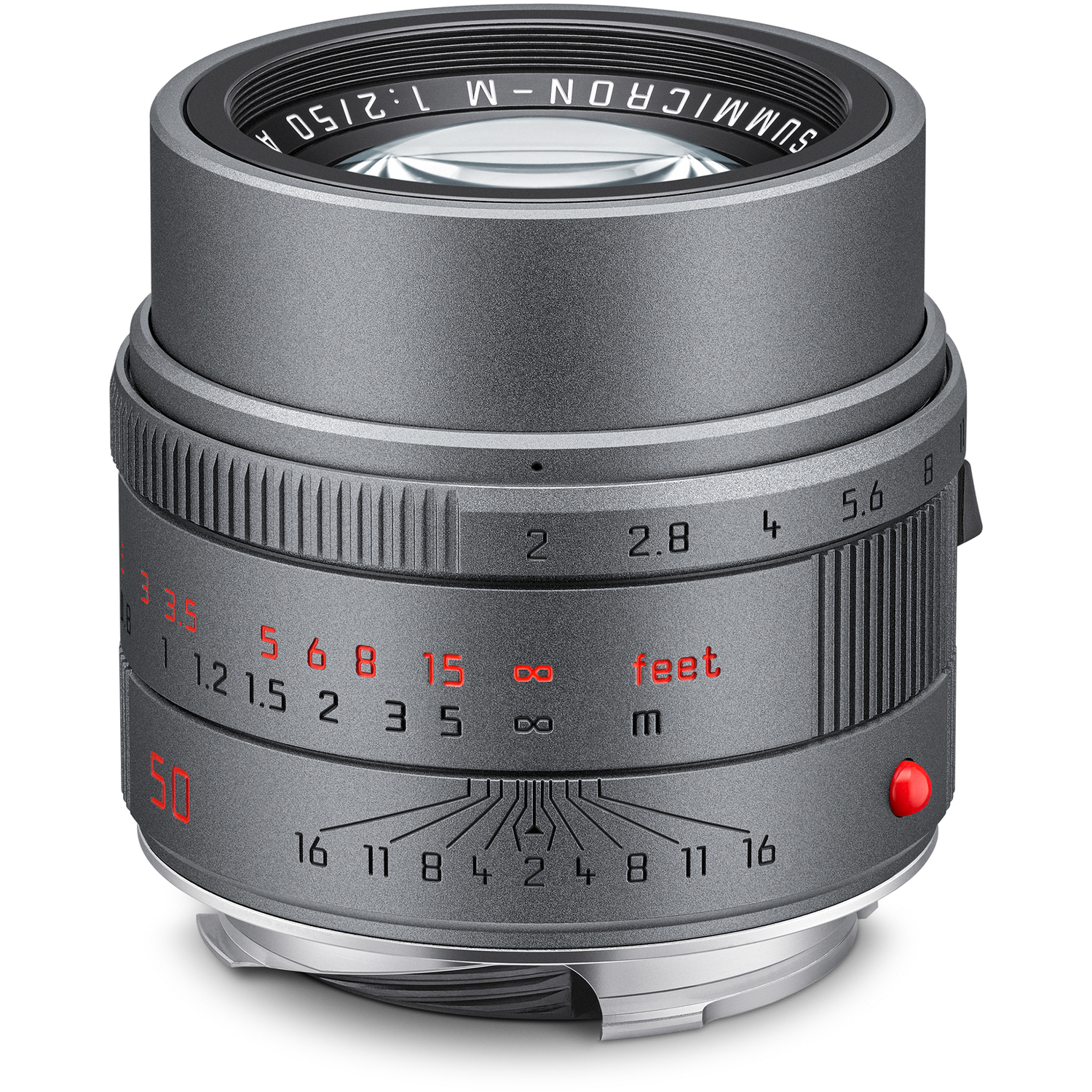 Leica APO-SUMMICRON-M 50mm F2 Asph. metallgrau lackiert