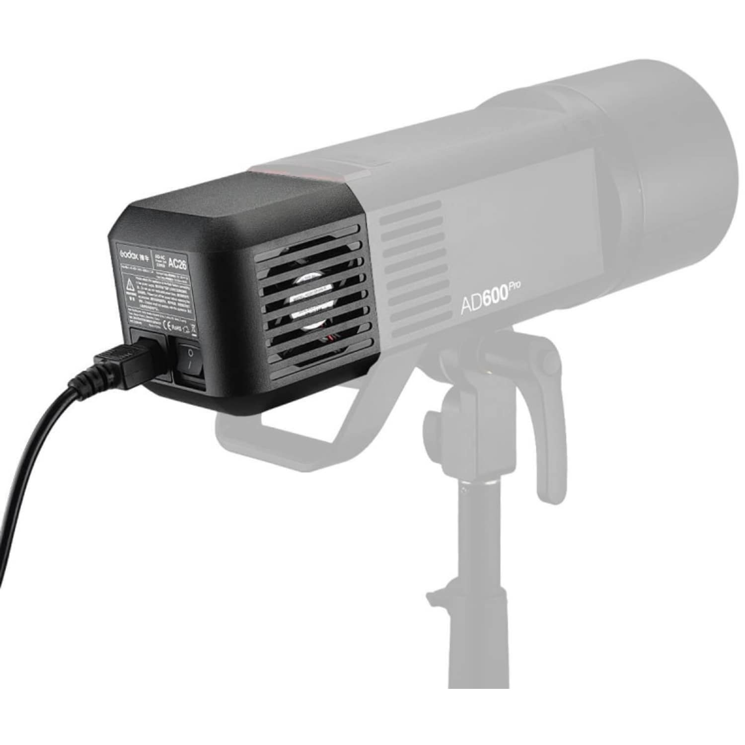 Godox AC26 AC Adapter für AD600 Pro