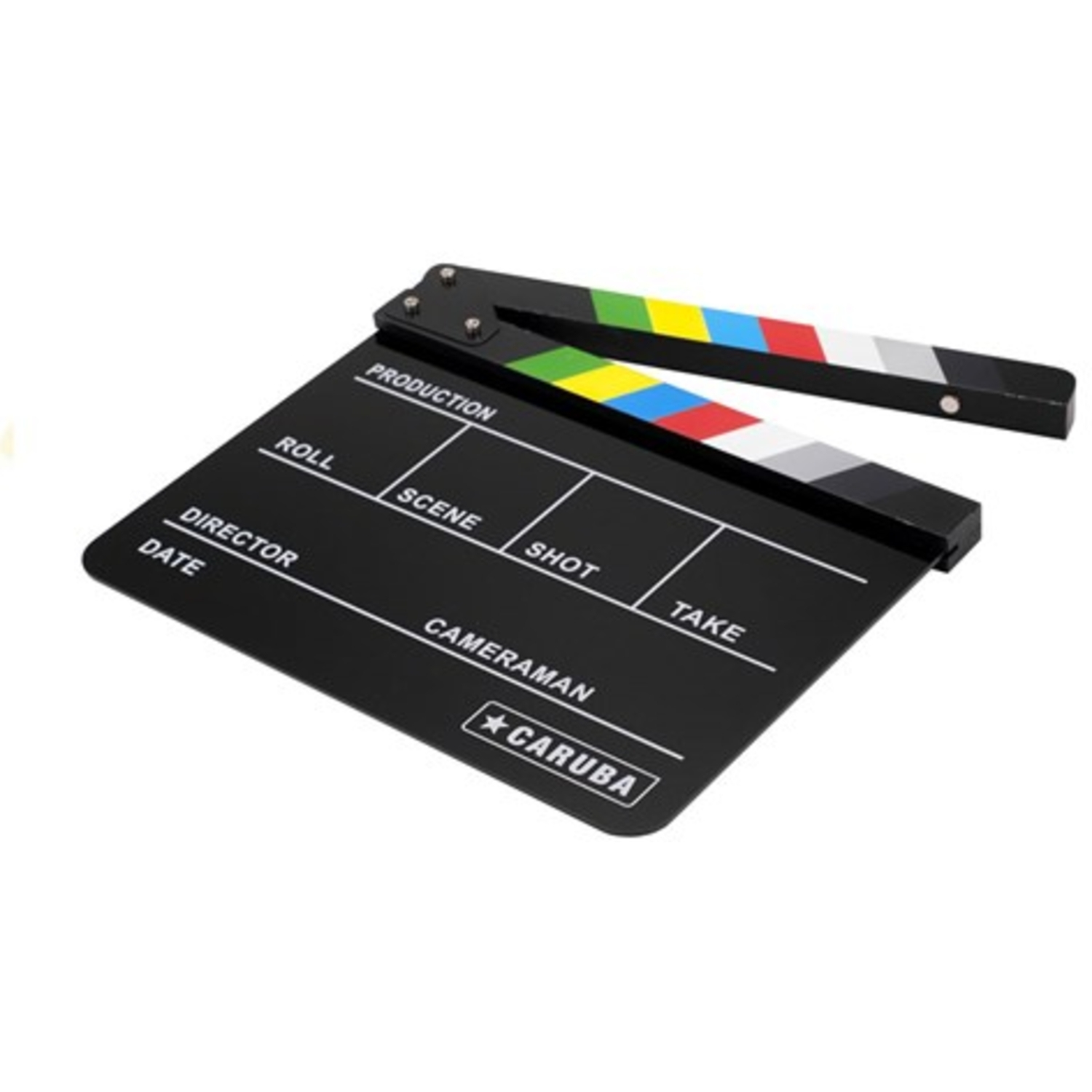 Caruba Professionelle Filmklappe Schwarz