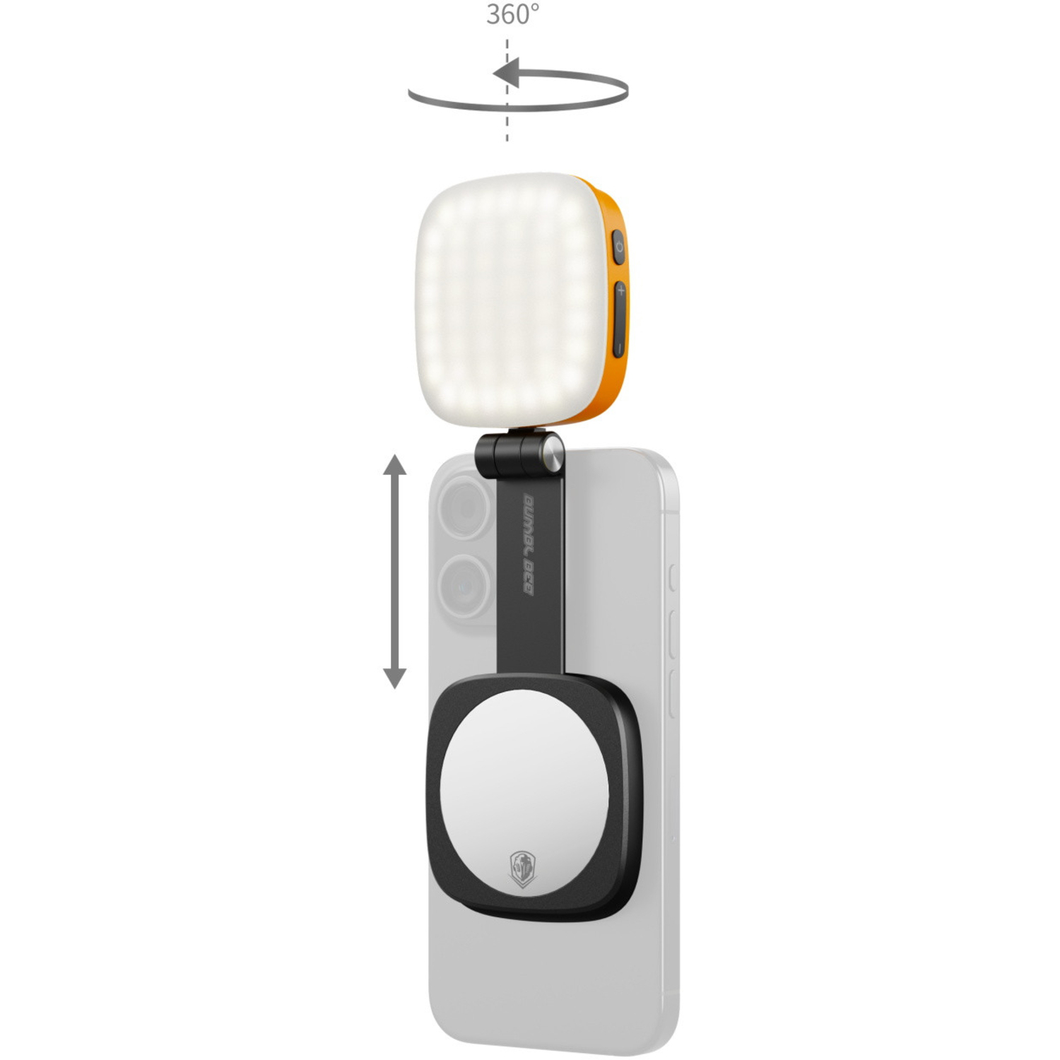 SmallRig Smartphone LED-Leuchte Vibe P48 5513 BumbleBee Edition