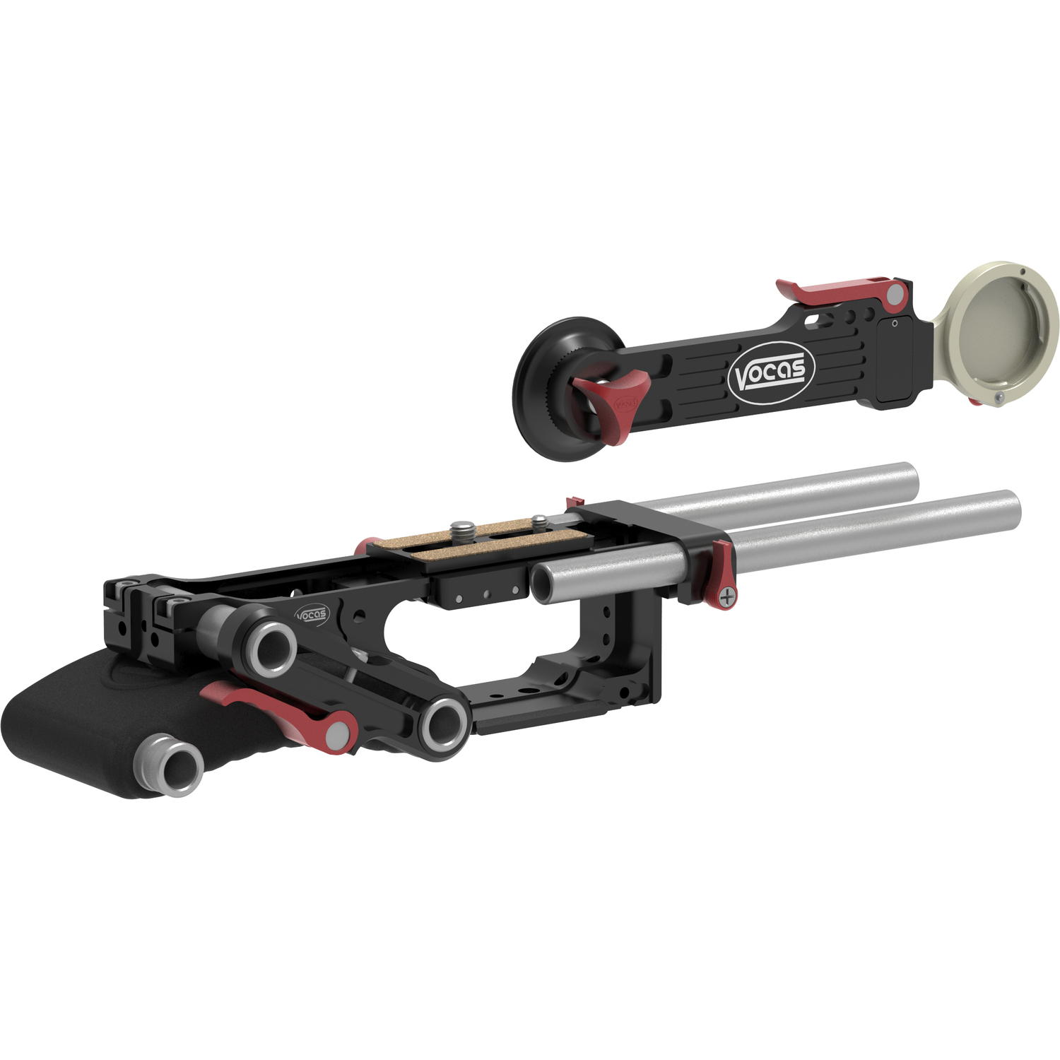 Vocas FX6 flexibles Rig mit verstellbarem Griffsatz