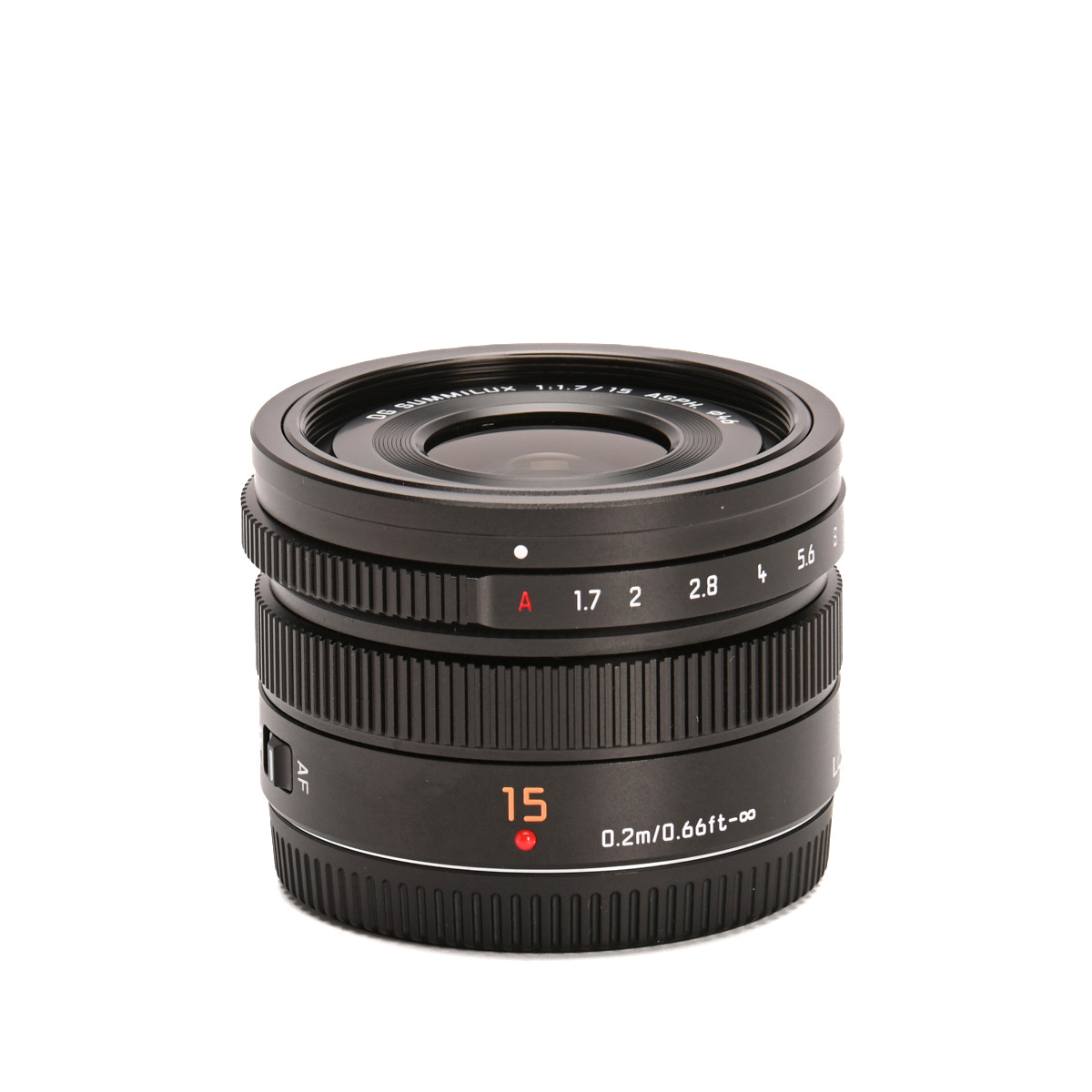 Panasonic LUMIX Leica DG SUMMILUX 15mm F1.7 Asph. für MFT-Mount gebraucht