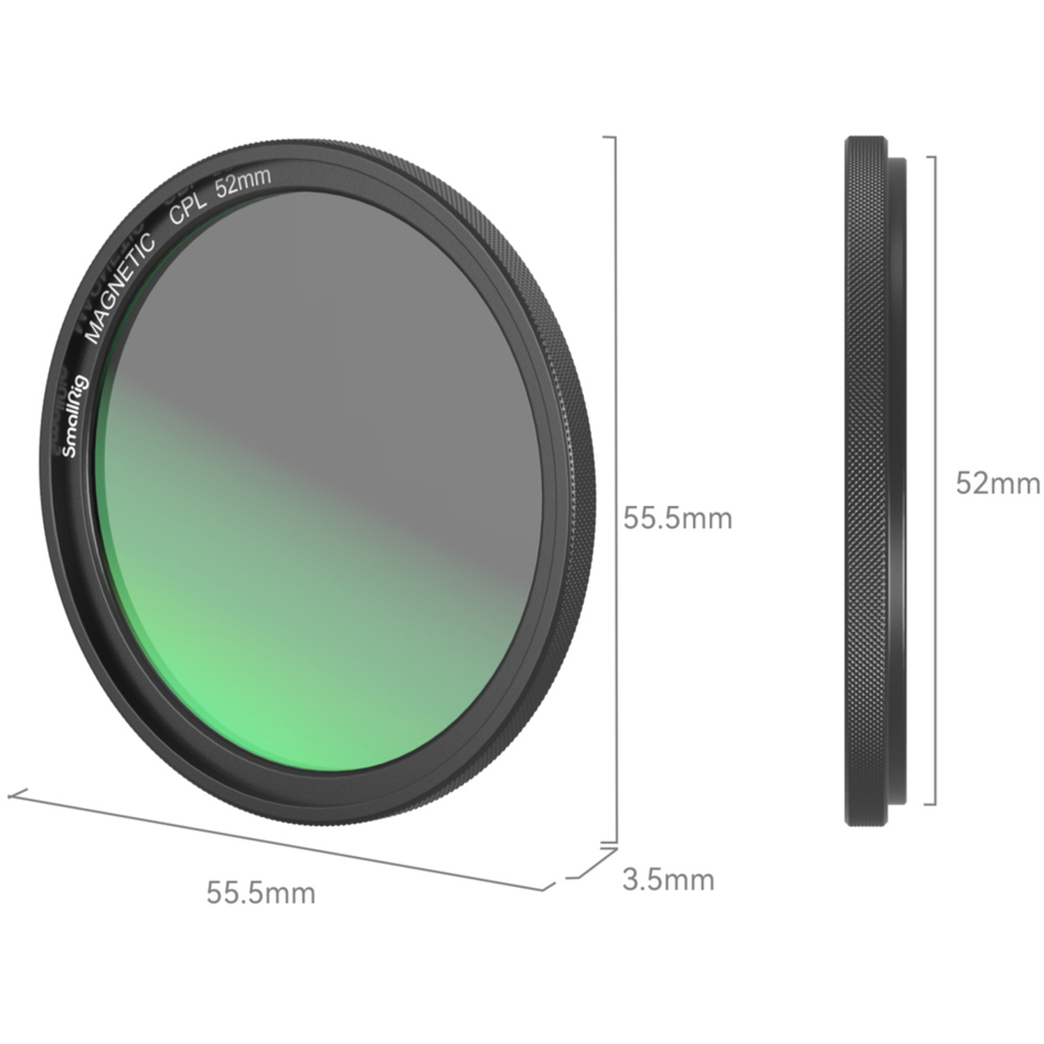 SmallRig Polfilter MagEase Magnetic 4216 52mm