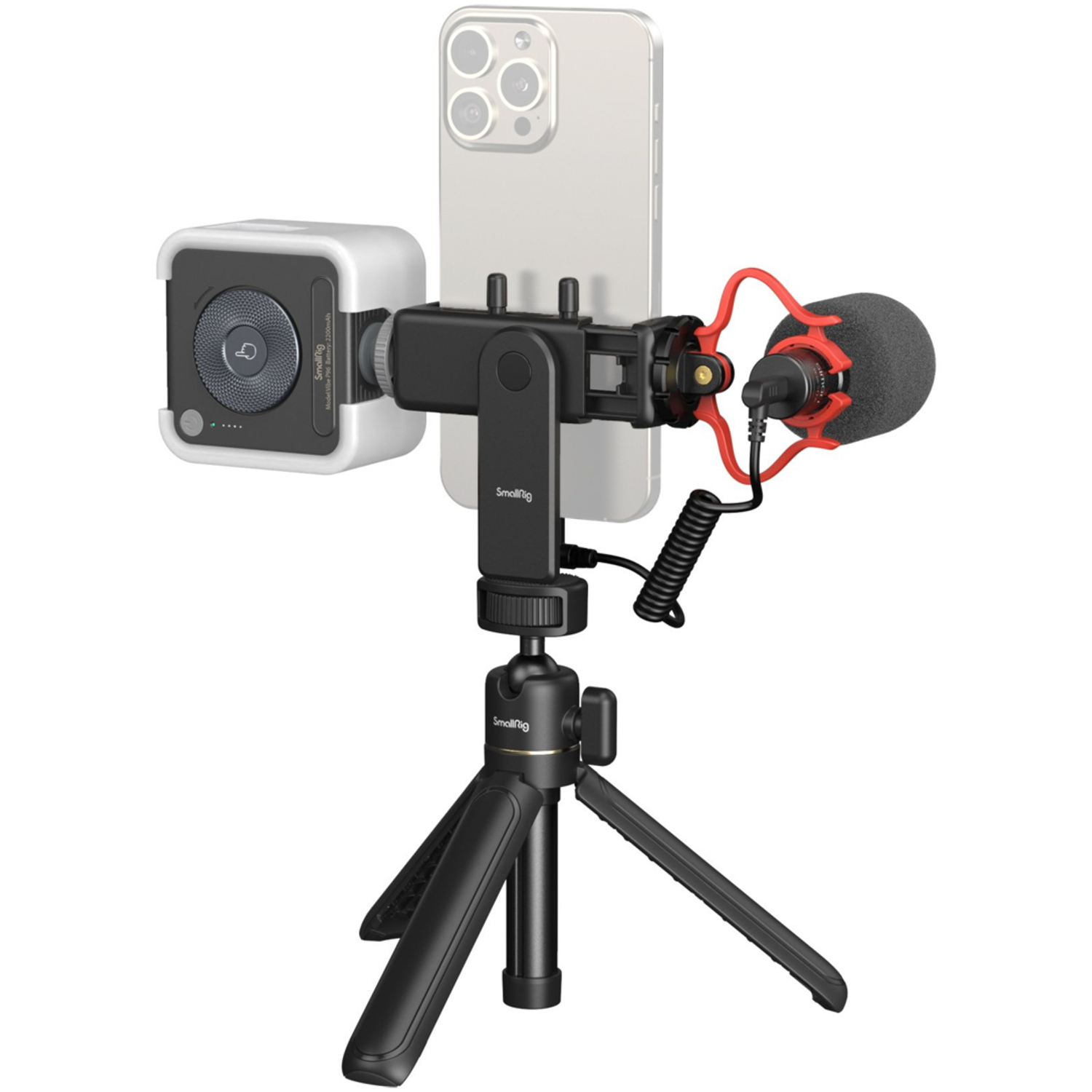 SmallRig Smartphone Vlog Stativ Kit VK-50 erweiterte Version
