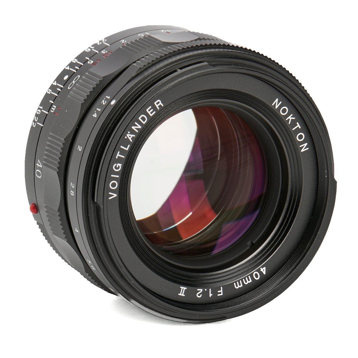 Voigtländer Nokton II Asph. Schwarz 40mm F1.2 VM