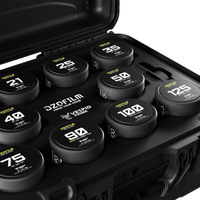DZOFILM VESPID PRIME 10-Lens Kit 21/25/35/40/50/75/100/125mm T2.1 mit 16mm T2.8 und Makro 90 T2.8 für PL/EF-Mount