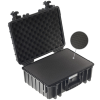 B&W Outdoor Case Type 5000 Schwarz mit Schaumstoffeinsatz