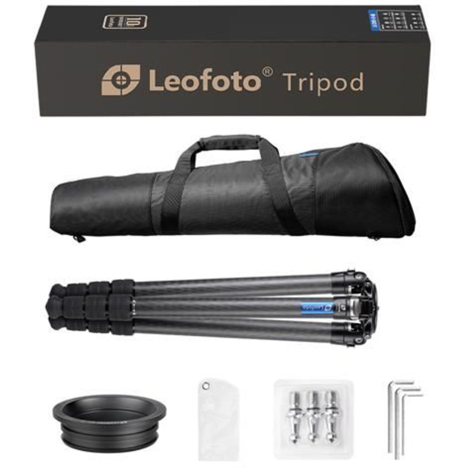 Leofoto Summit LM-404C Carbon-Stativ