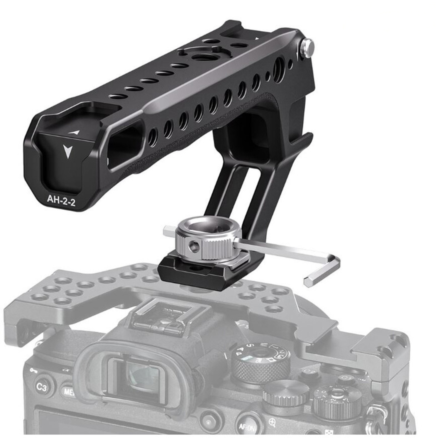 Leofoto Cage Handgriff AH-2-2 mit ARRI-Anschluss