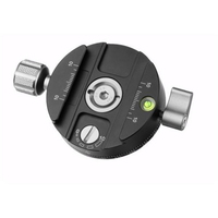 Leofoto Schwenkklemme PAN-02 mit Schnellwechselplatte QP-70