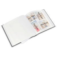Hama Jumbo-Album La Fleur 30x30cm, 100 weiße Seiten, schwarz
