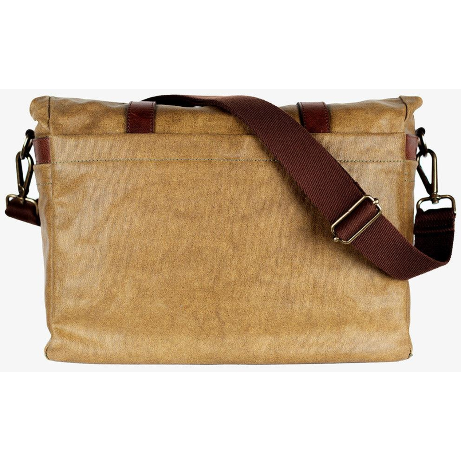 Bronkey Roma Camera Bag Waxed Canvas Olive Green