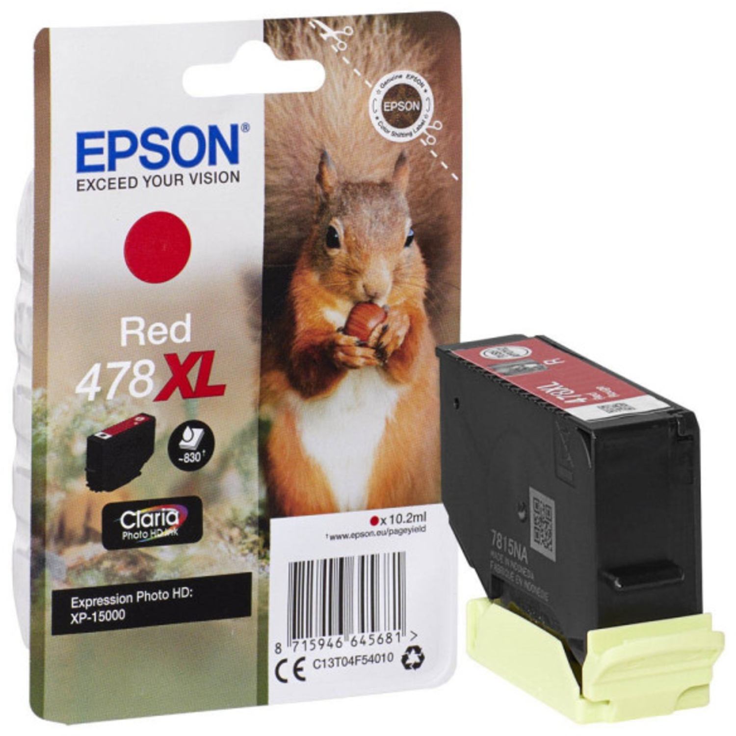 Epson Druckerpatrone 478XL rot