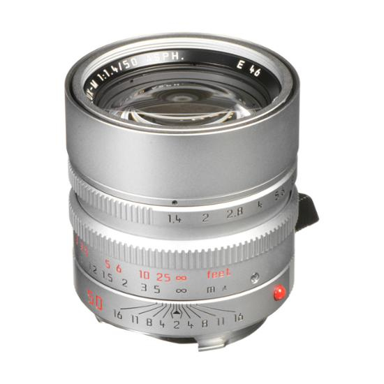 Leica SUMMILUX-M 50mm F1.4 Asph. silber verchromt
