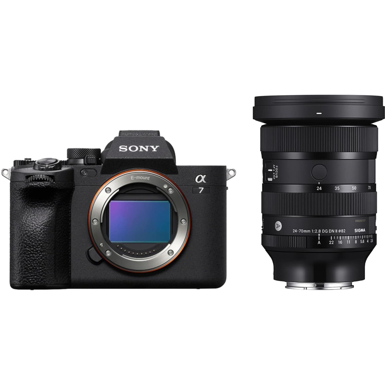 Sony Alpha 7 IV mit Sigma 24-70mm F2.8 DG DN II Art