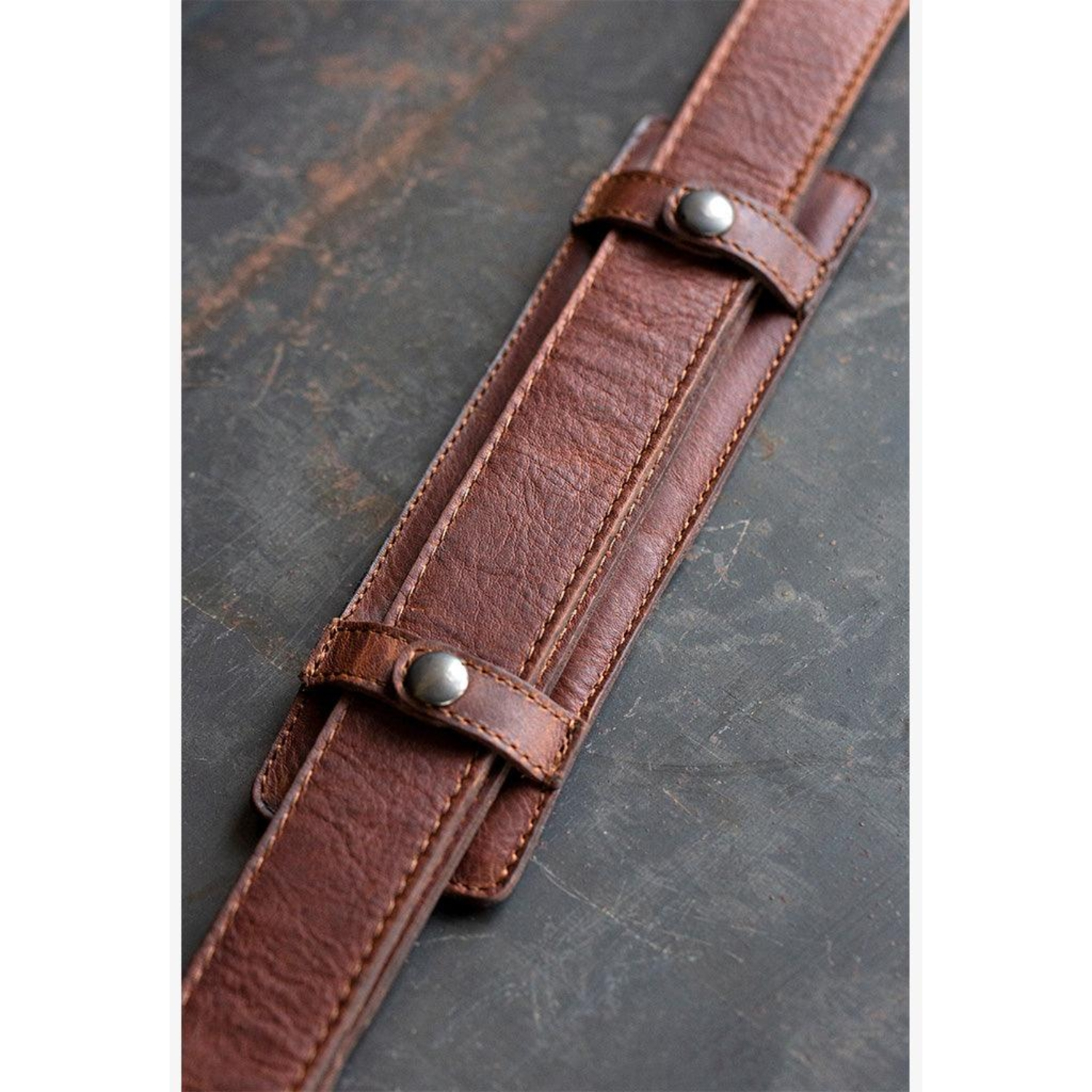 Bronkey Roma Leder Camera Bag Cognac