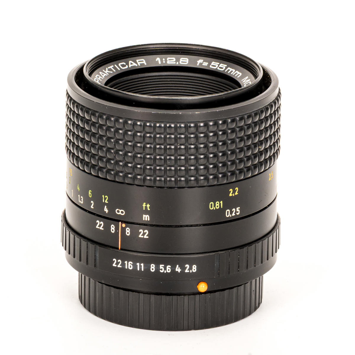 Praktica 55mm F2.8 Macro PB Bajonett Schwarz gebraucht