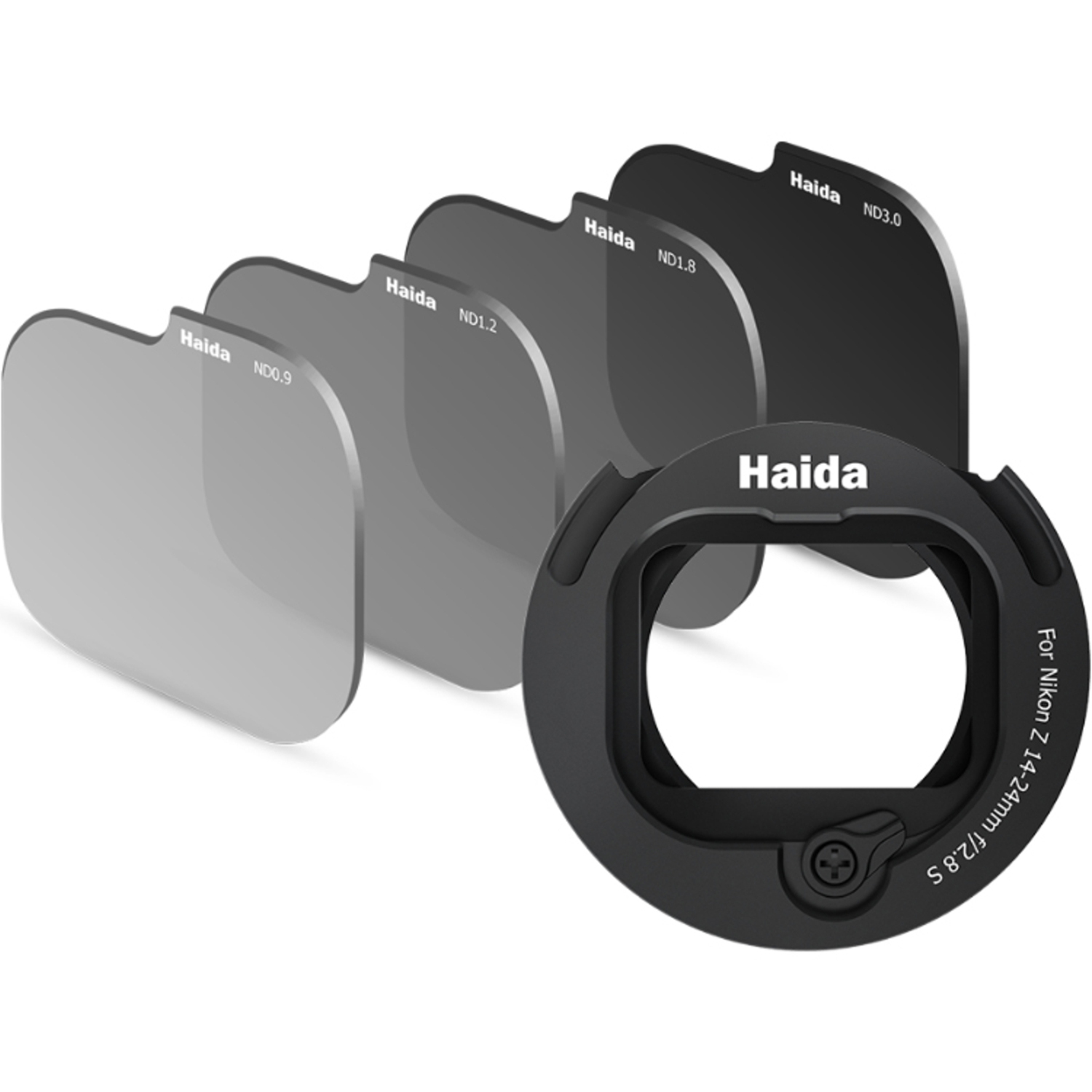 Haida ND-Filter NanoPro MC Rücklinsen 4er Set für Nikon NIKKOR Z 14-24mm F2.8 S