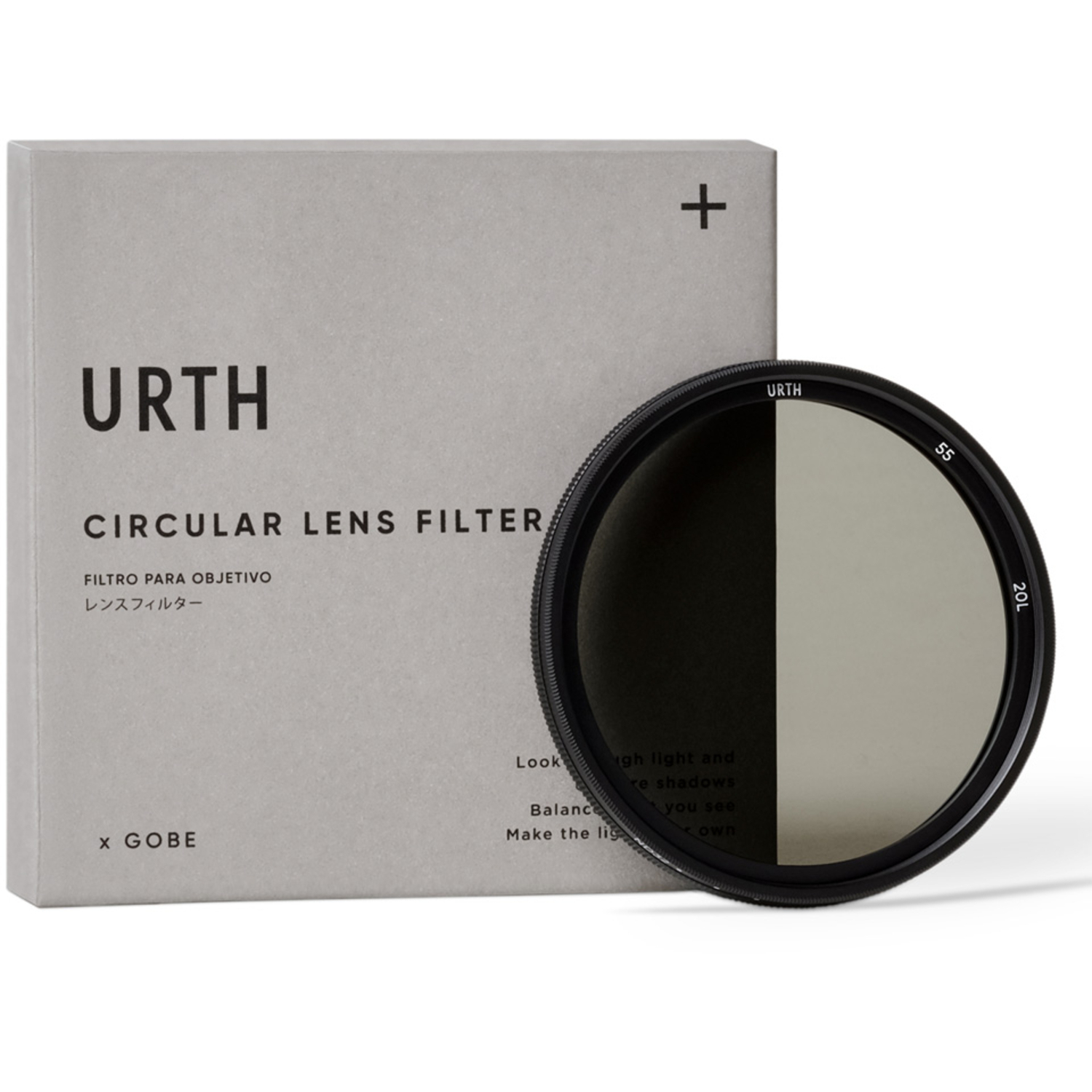 Urth 55mm ND2-32 Variabler ND-Filter 1-5 Stop (Plus+)