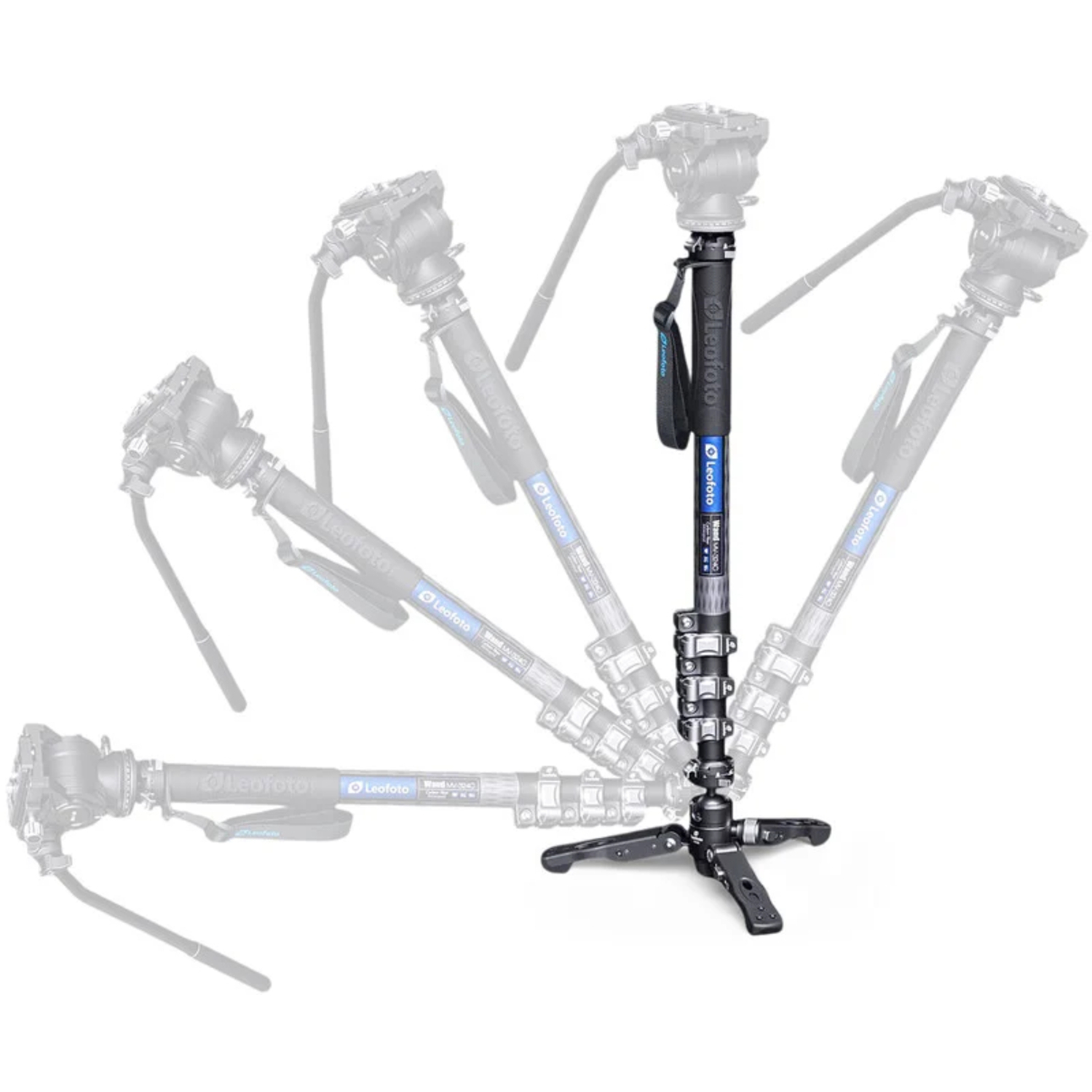 Leofoto Carbon-Einbeinstativ MV-324C+VD-03