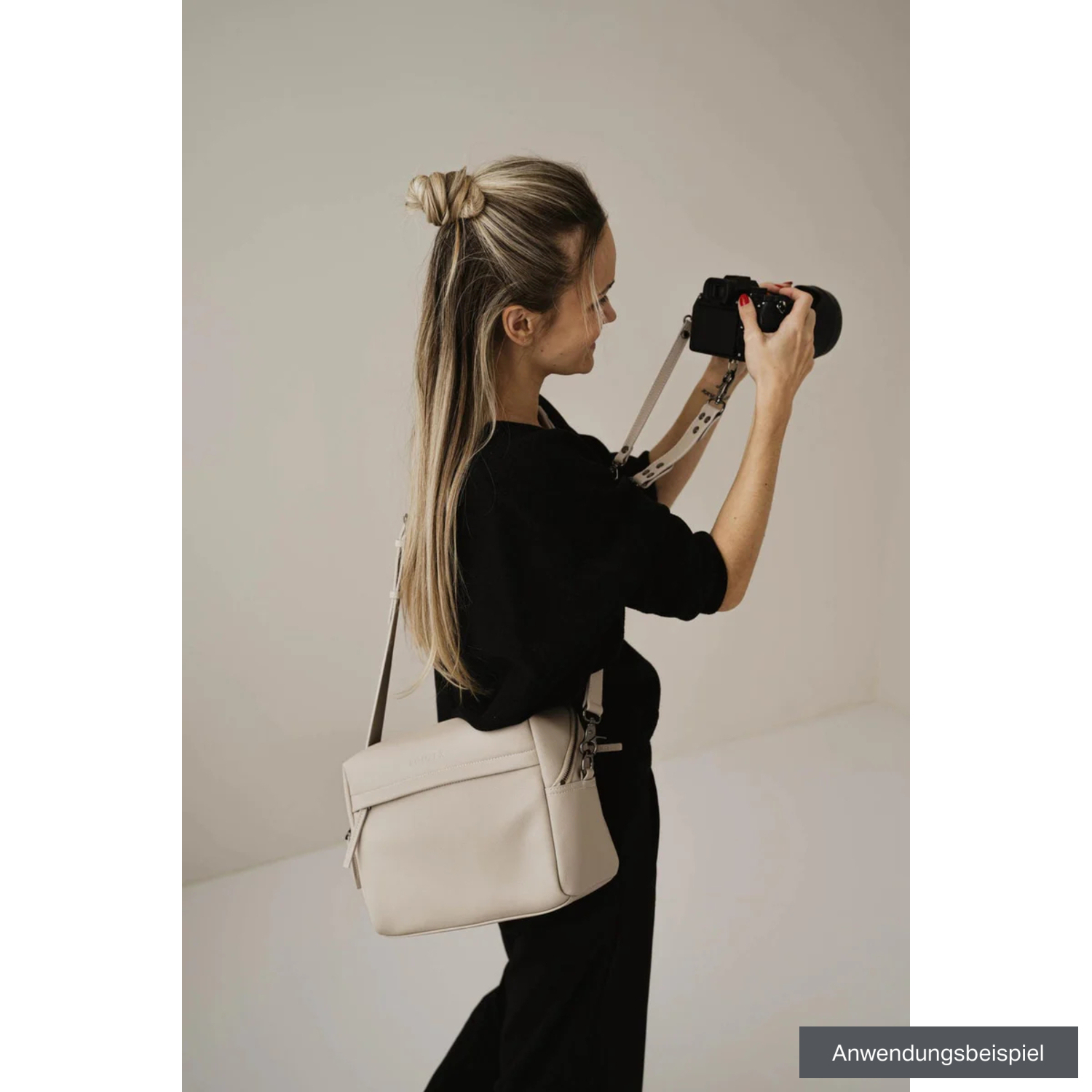 LOULEX Umhängetasche Organizer-Bag 10,1L beige