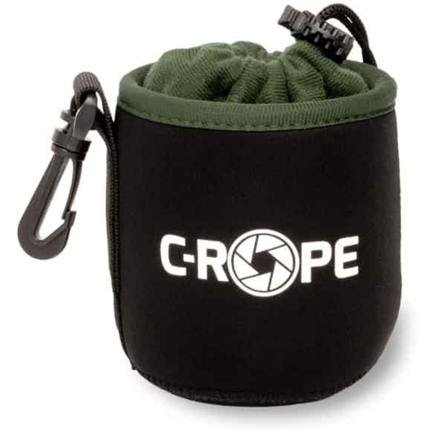 C-Rope Objektivbeutel Neopren S schwarz-oliv