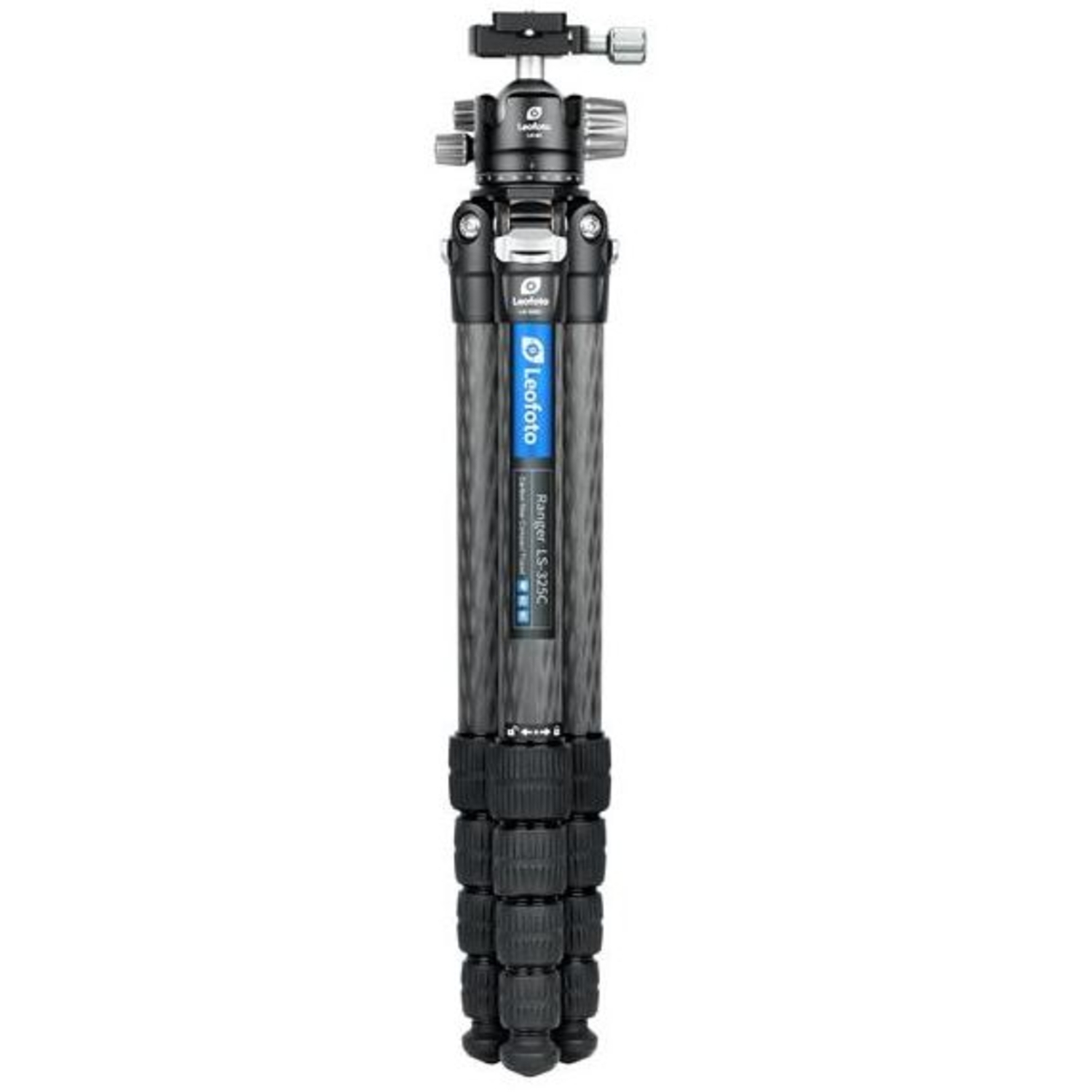 Leofoto LS-325C Carbon-Dreibeinstativ + LH-40 Kugelkopf