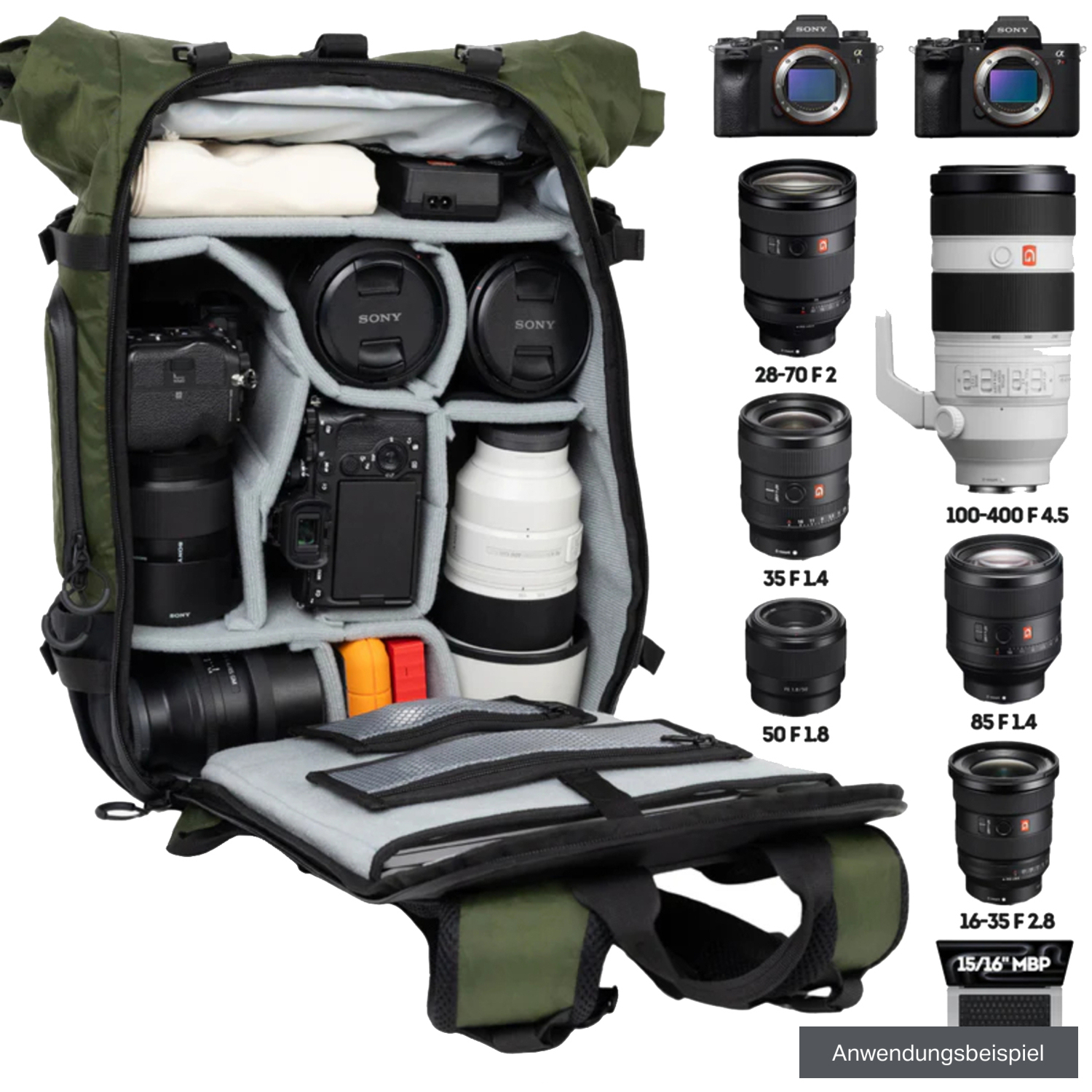 Compagnon Element Backpack 30L Forest Green