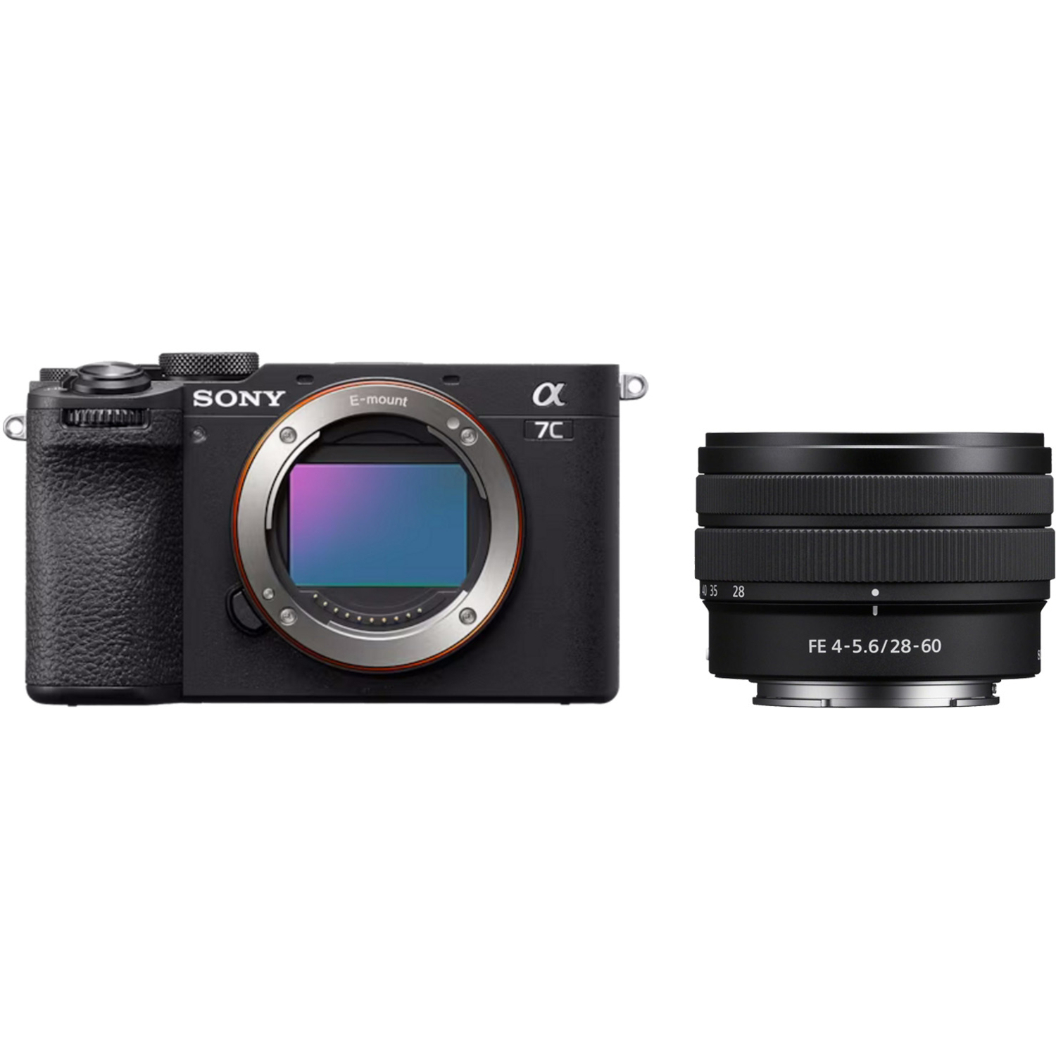 Sony Alpha 7C II schwarz mit FE 28-60mm F4-5.6