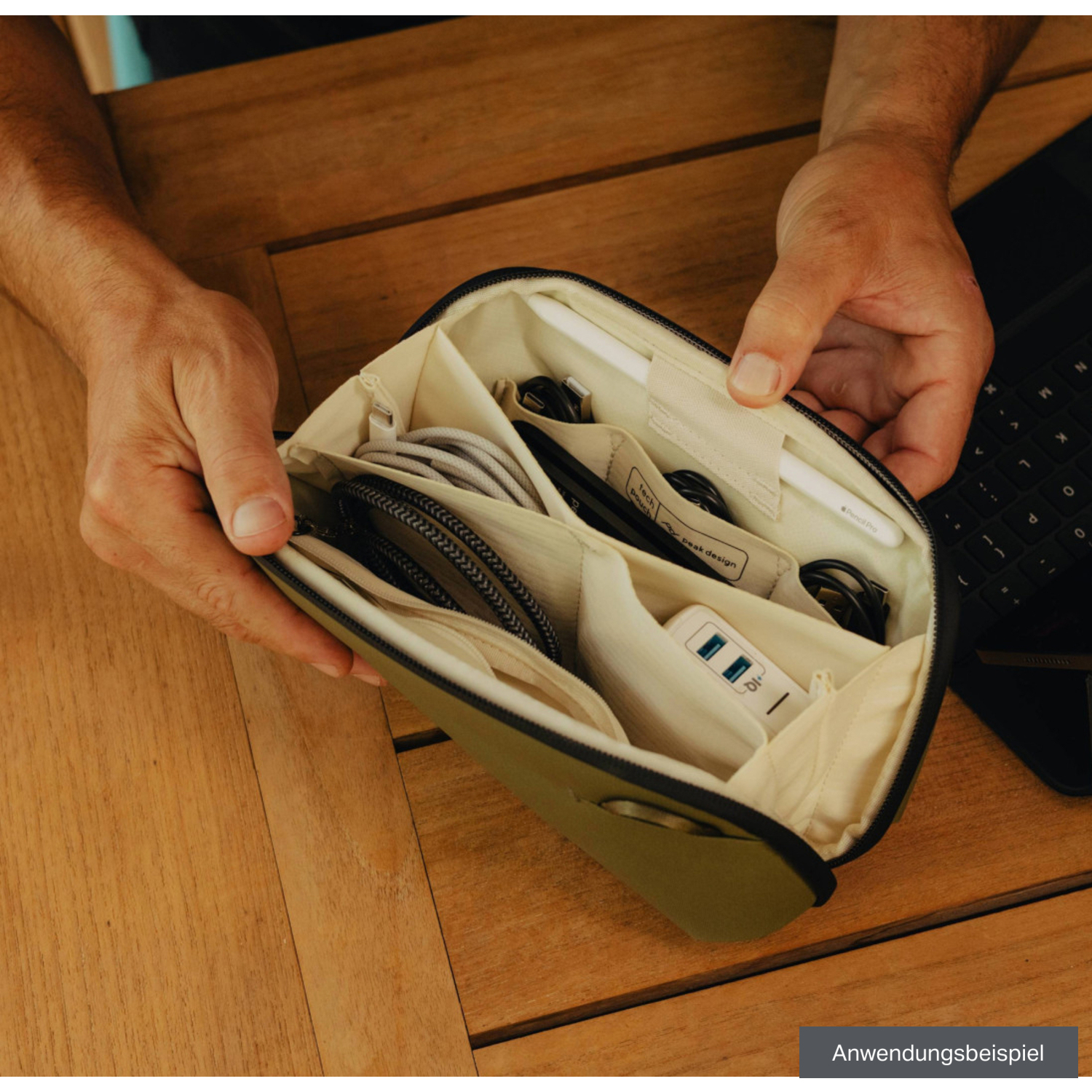 Peak Design Small Tech Pouch Kelp