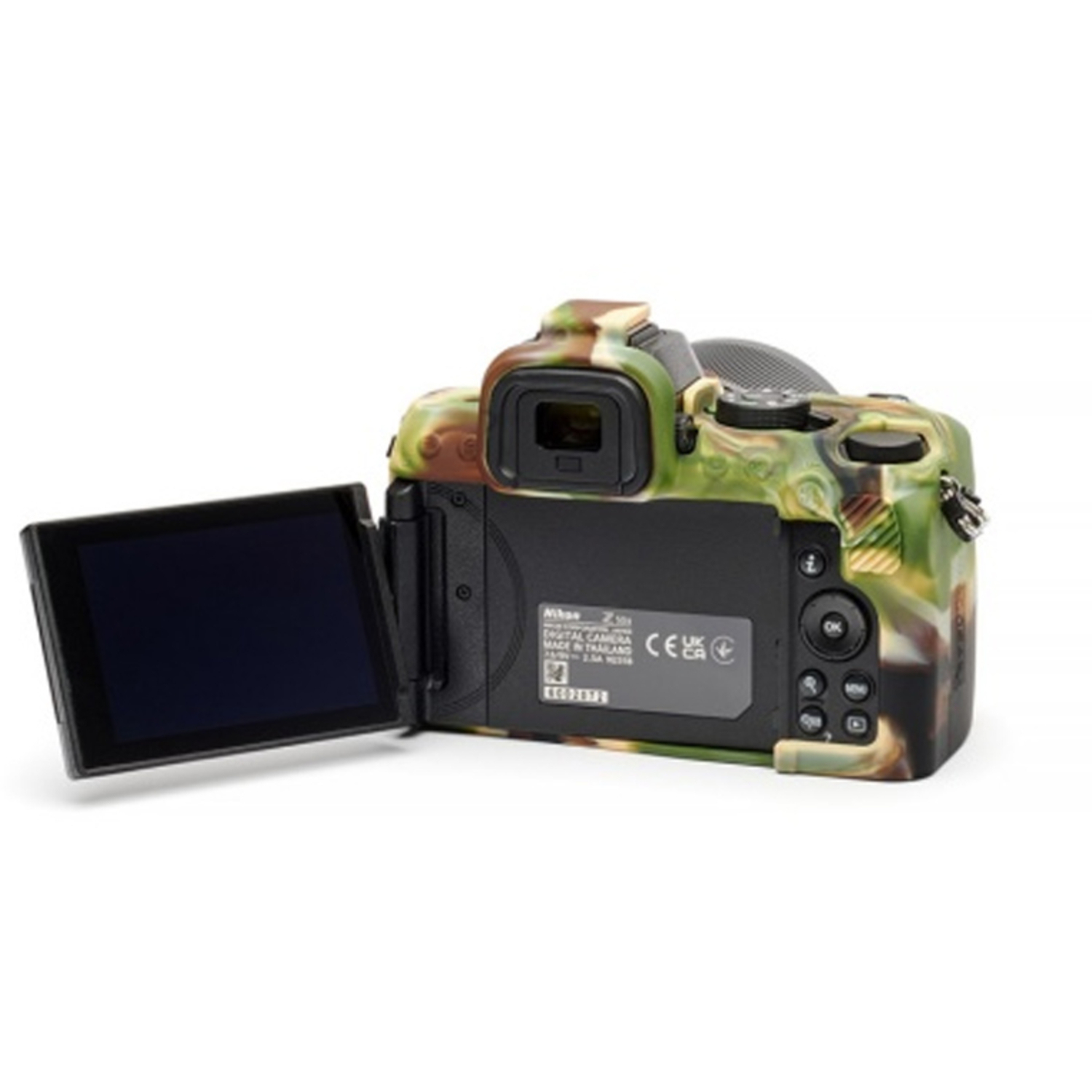 easyCover Silikon-Schutzhülle für Nikon Z50 II Camouflage
