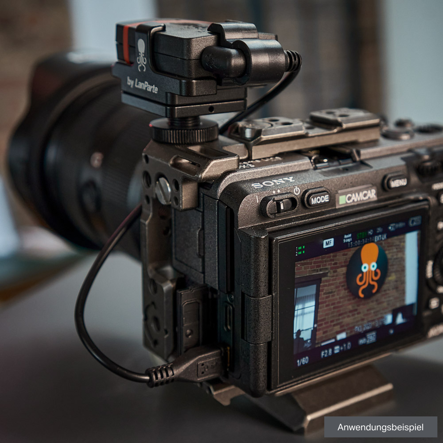 Tentacle Sync Timecode Kabel zu Micro-USB für Sony FX3 / FX30