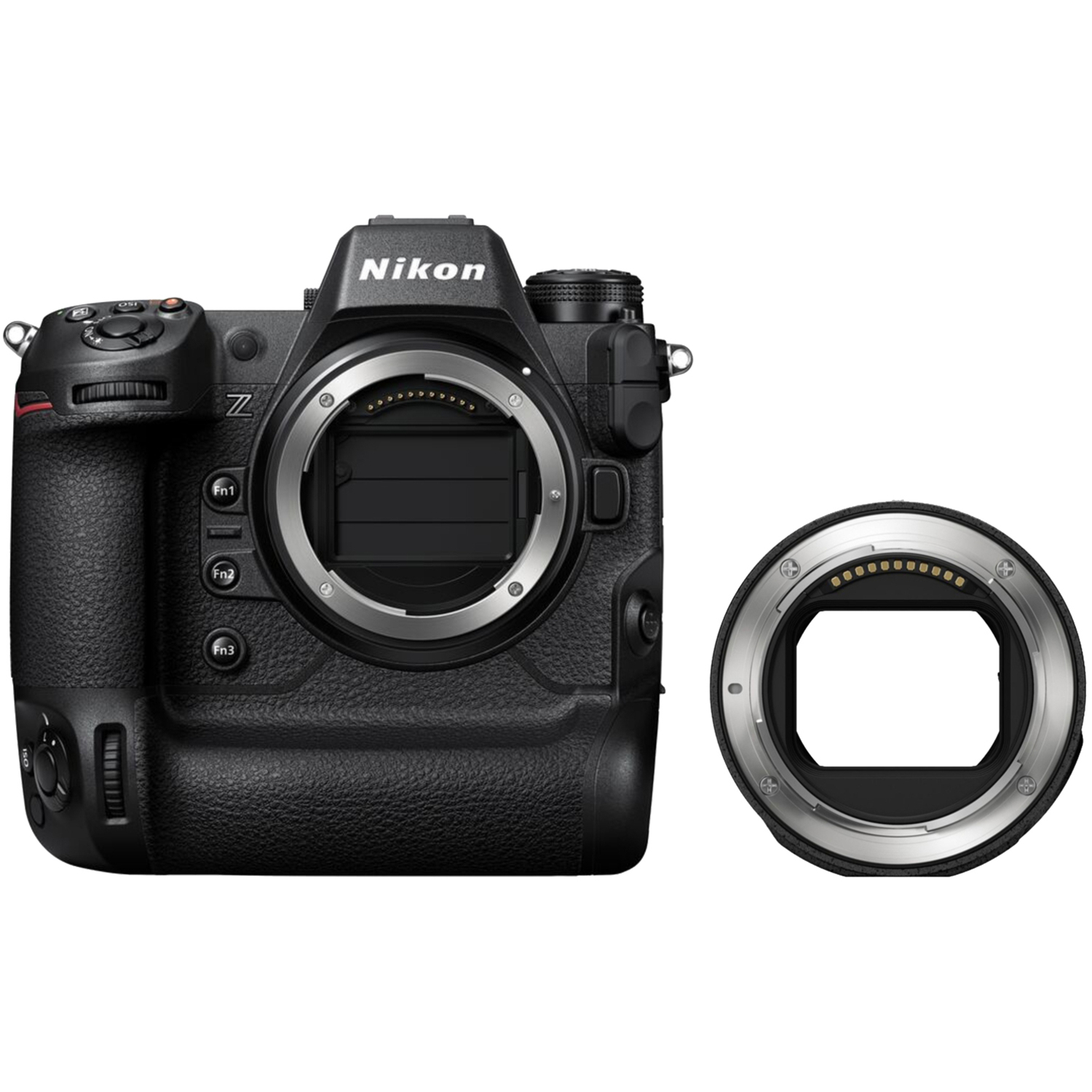 Nikon Z9 mit FTZ II Bajonettadapter