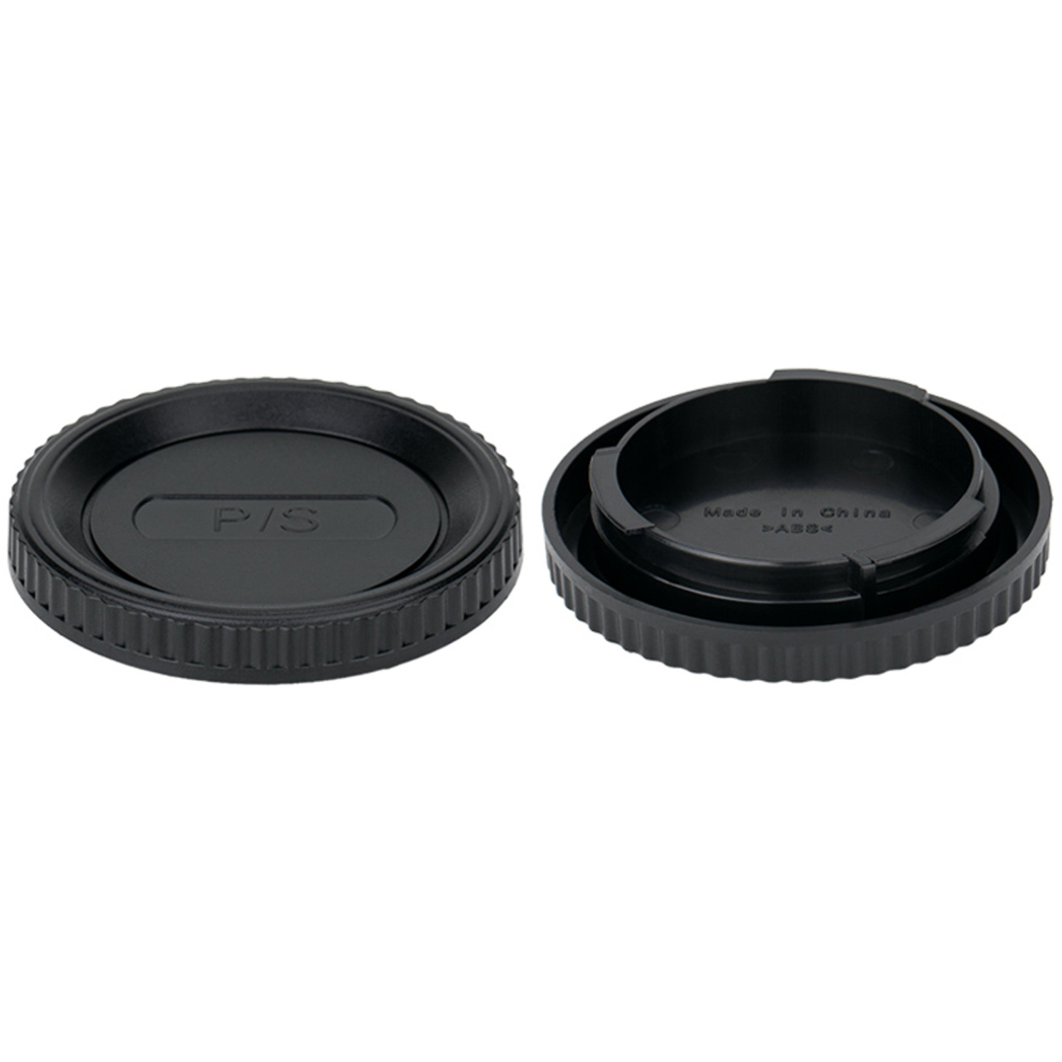 B.I.G. Gehäuse-/Objektivrückdeckel Set Pentax K