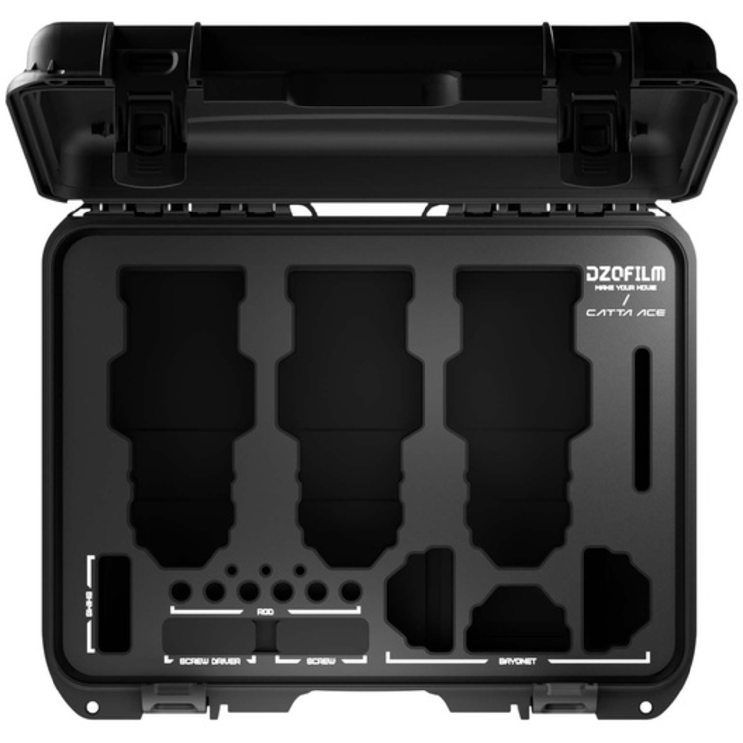 DZOFILM Hartschalenkoffer für Catta 3-Objektiv-Set
