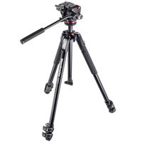 Manfrotto MK190X Light Aluminium Stativ mit 2-Wege-Neiger MHXPRO-2W