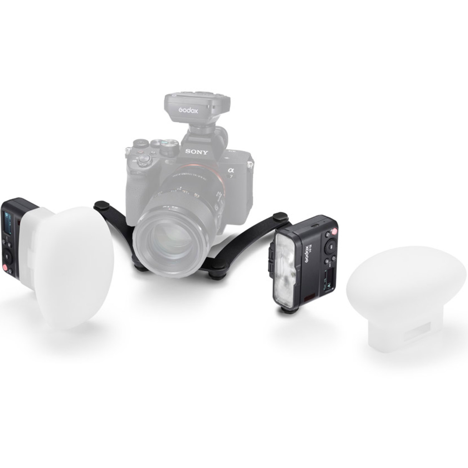 Godox Dental Makro Blitz Set MF12-DK3 für Sony