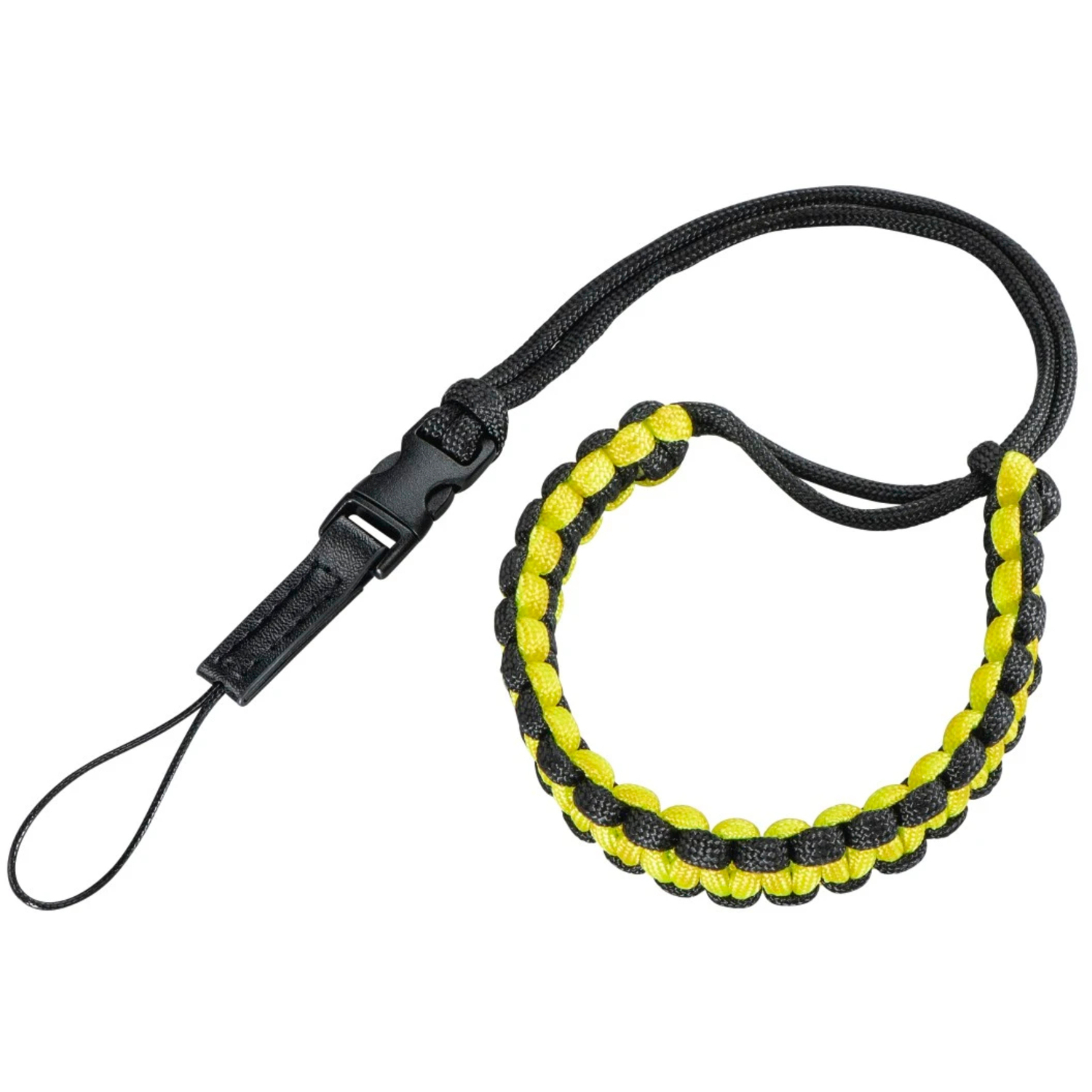 Hama Handschlaufe Braid 20 schwarz-gelb