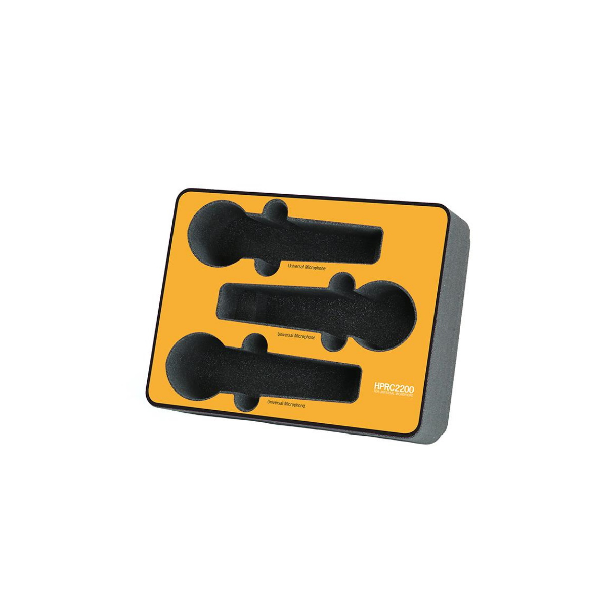 HPRC Schaumstoffeinlage-Set für 3 Mikrofone für HPRC2200 Koffer